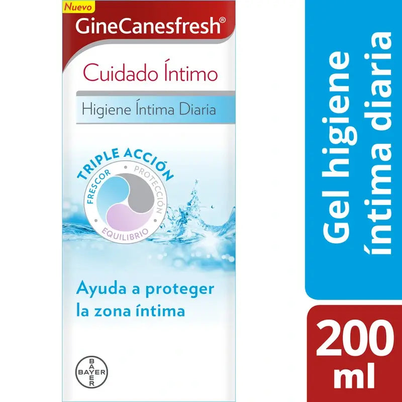Ginescanes GineCanesfresh Gel de soin intime, 200 ml