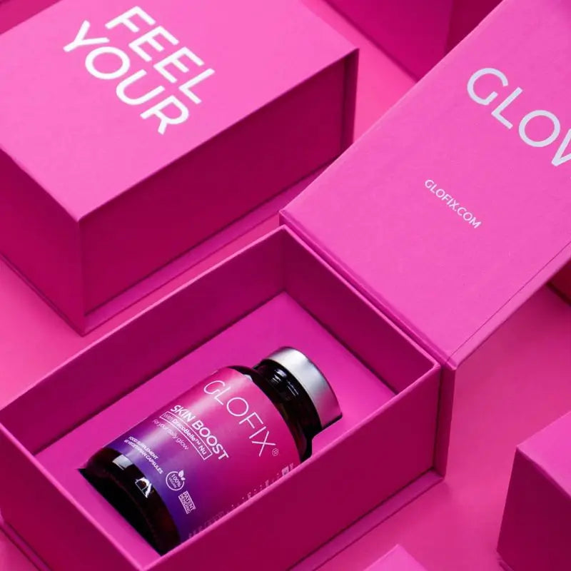 Glofix Skin Boost Beauty Food Supplement, 60 gélules