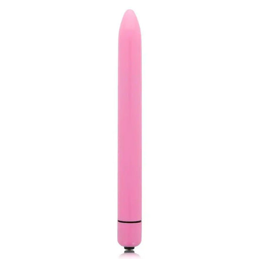 Glossy Slim Vibrator Intense Pink