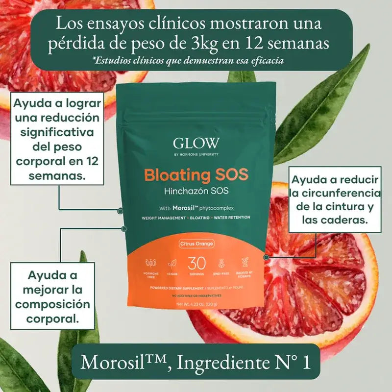 Glow Bloating SOS Ballonnement Abdominal, 120 g