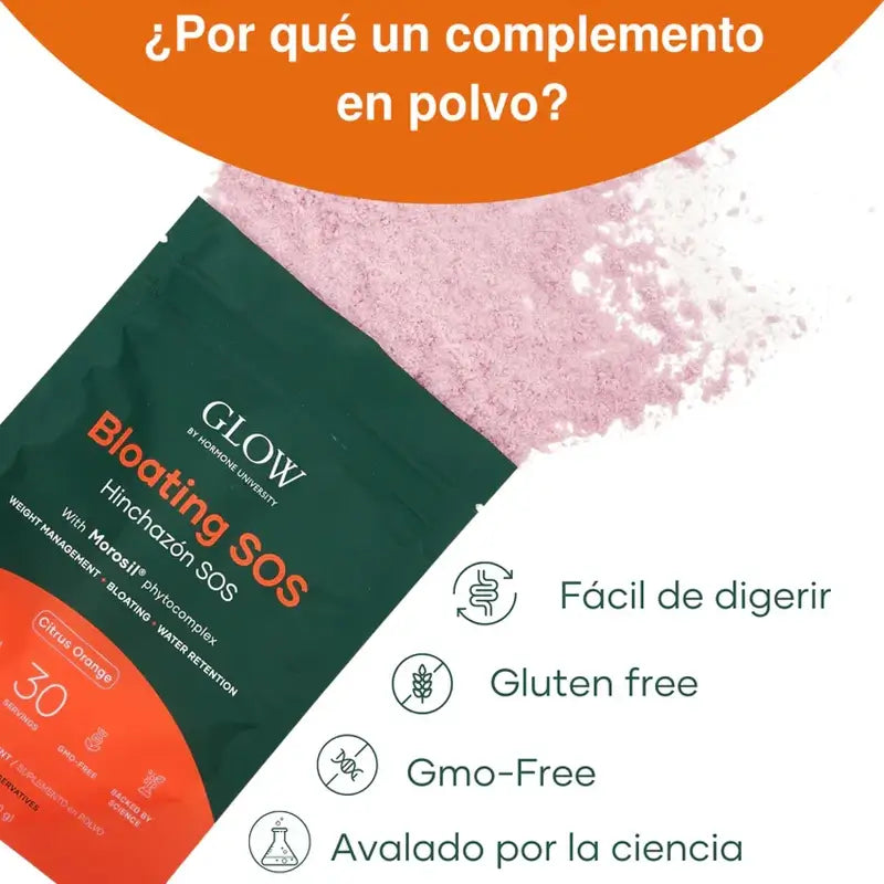 Glow Bloating SOS Ballonnement Abdominal, 120 g