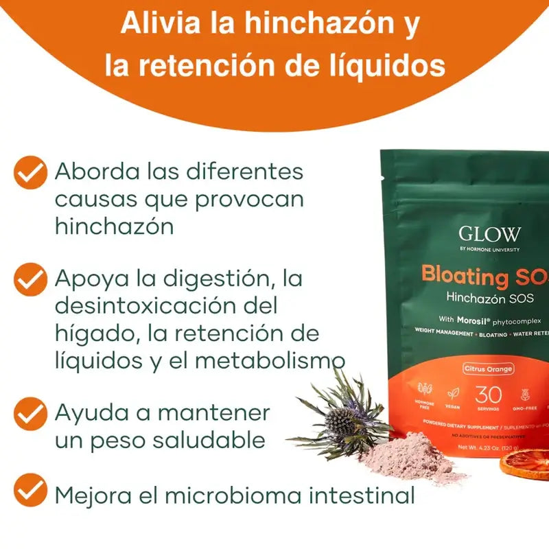 Glow Bloating SOS Ballonnement Abdominal, 120 g