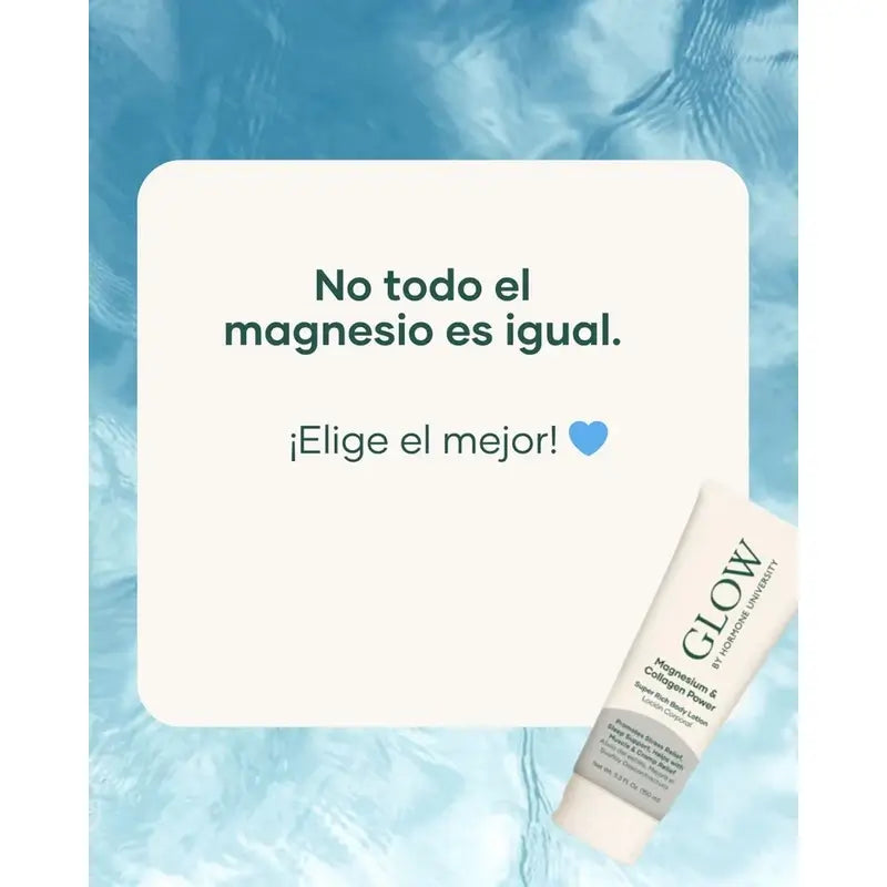 Glow Botanica Body Cream Lotion au magnésium, 150 ml