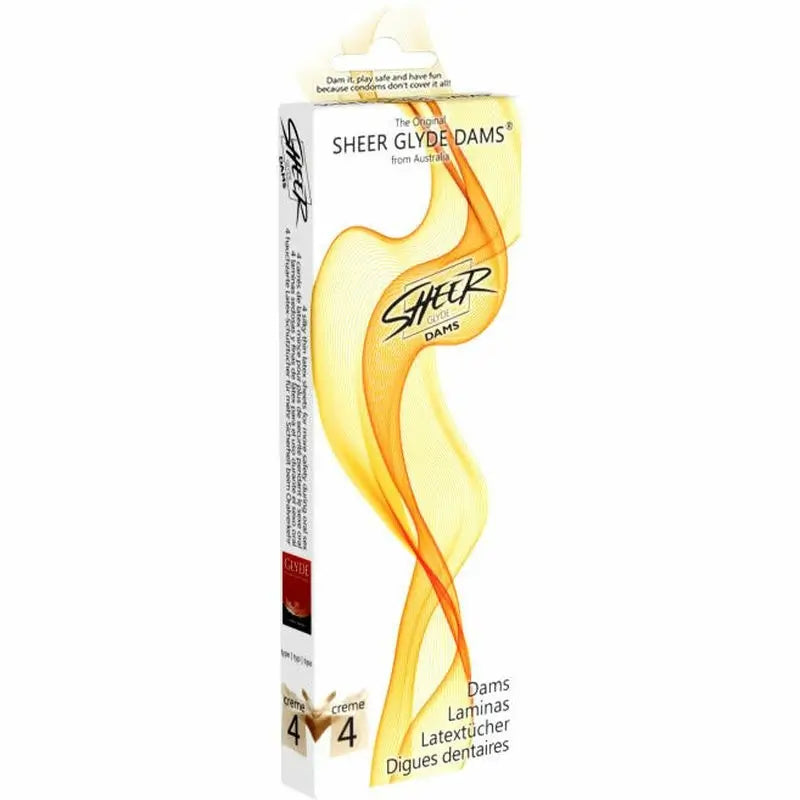 Glyde Sheer Latex Laminates Oral Sex Vanilla