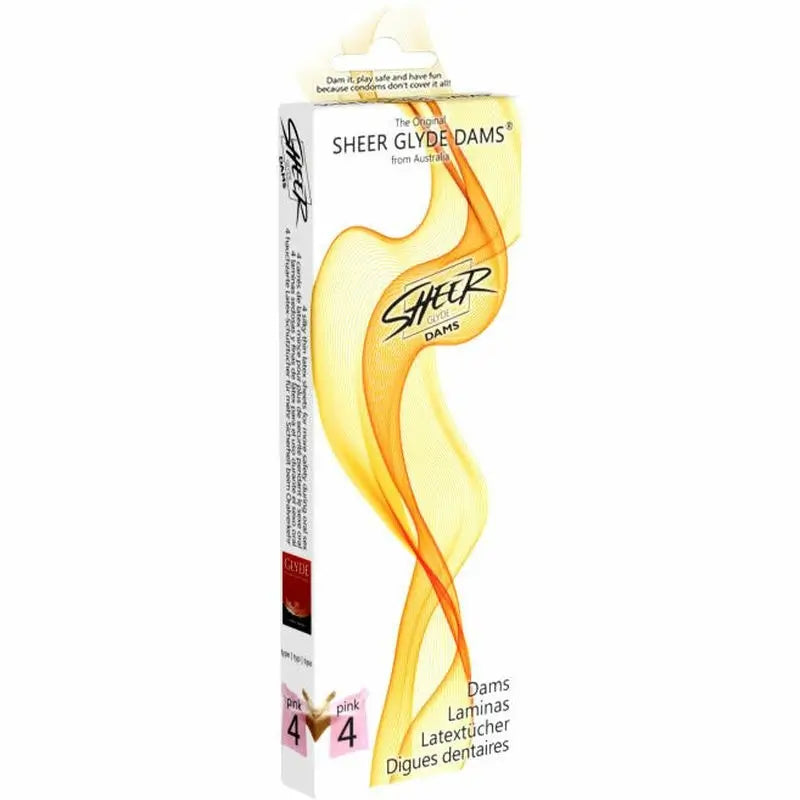 Glyde Sheer Latex Laminates Oral Sex Strawberry