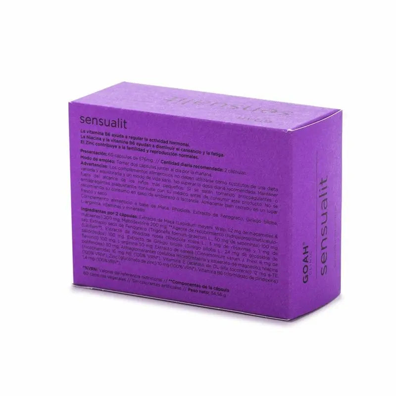 Goah Clinic Sensualit, 60 Capsules