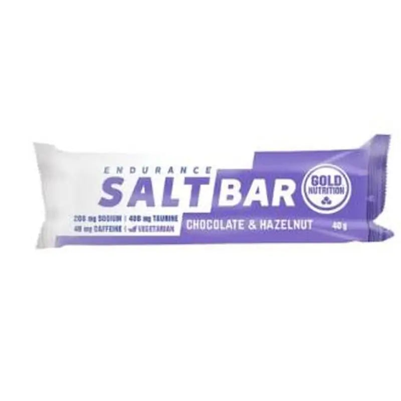 Gold Nutrition Endurance Salt Bar Choco-Hazelnut 15Ud.