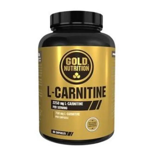 Gold Nutrition L-Carnitine 750Mg. 60 Capsules