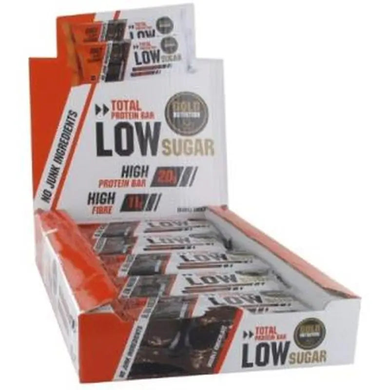 Gold Nutrition Total Protein Low Sugar Barr Double Choc. 10pcs.