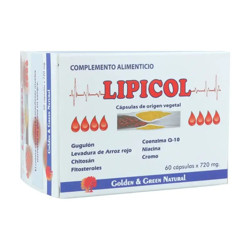 Golden Lipicol , 60 capsules