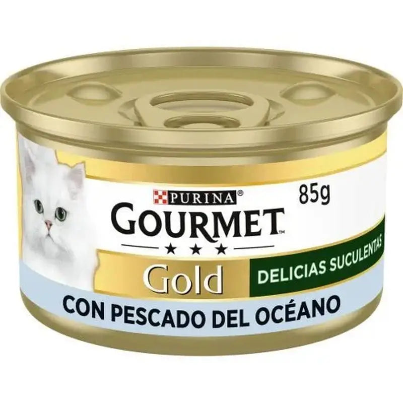 Gourmet Gold Succulent Delicacies Ocean Fish 24X85Gr