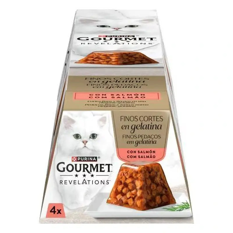 Gourmet Revelations Gelati au saumon 6 x 4 x 57 grammes