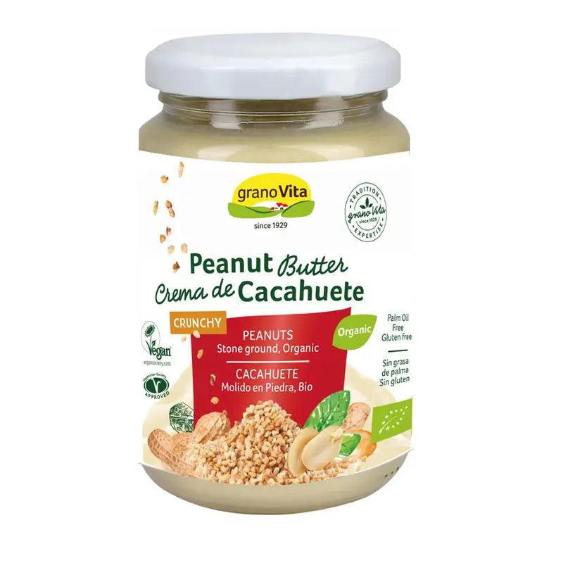 Granovita Organic Crunchy Peanut Cream , 350 gr