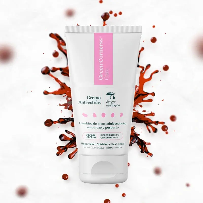 Green Cornerss Crème anti-vergetures au sang de dragon, 200ml