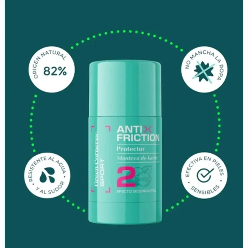 Green Cornerss Anti Scratch Stick With Shea Butter , 30 ml