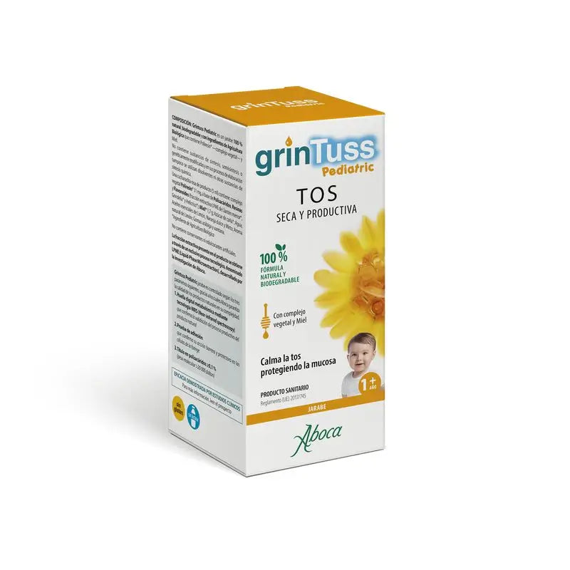 Aboca Grintuss Pediatric Syrup, 180 g
