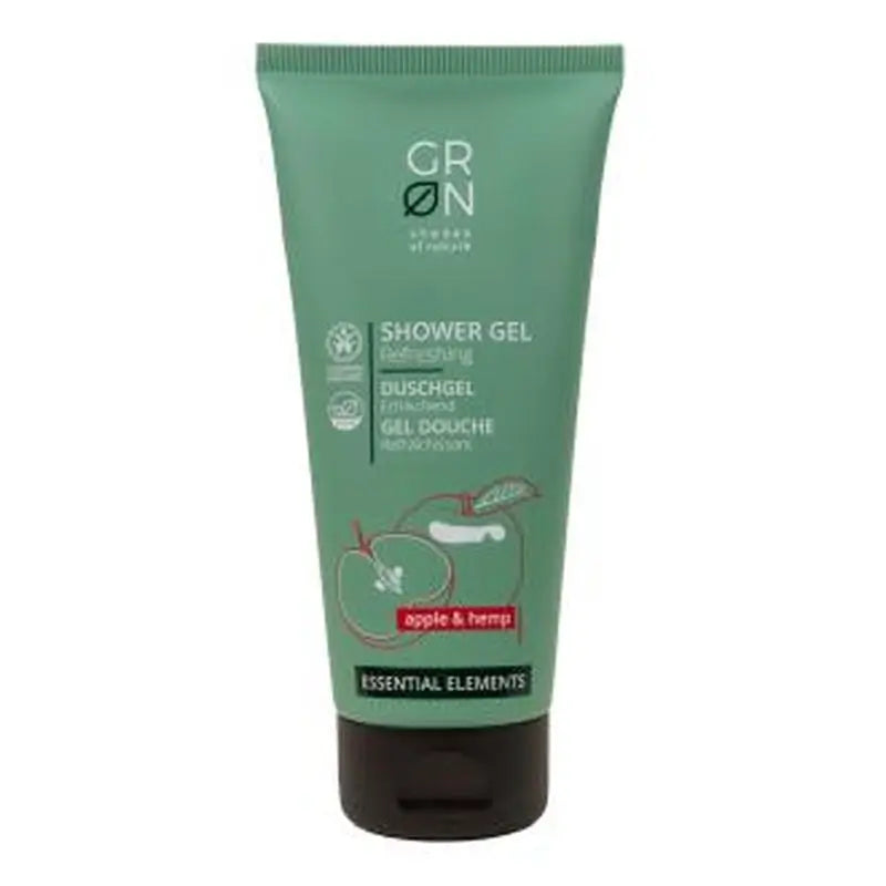 Grn Apple & Hemp Bath Gel 200Ml.