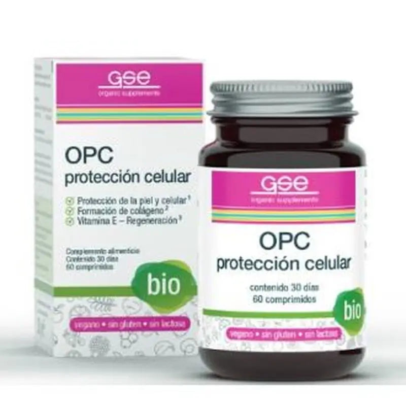 Gse Opc Cellular Protection 60 Tablets Bio Vegan
