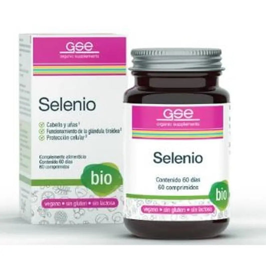Gse Selenium 60 Tablets Bio Vegan