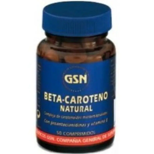 Gsn Beta-carotene Natural 50 Tablets