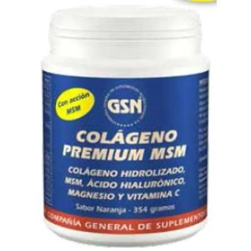 Gsn Collagen Premium Msm Orange Flavour 354Gr.