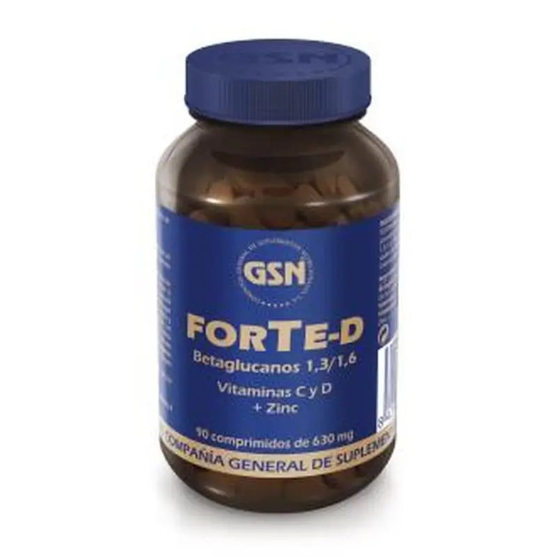 Gsn Forte D (C+D+Zinc+Betaglucan) 90 Tablets