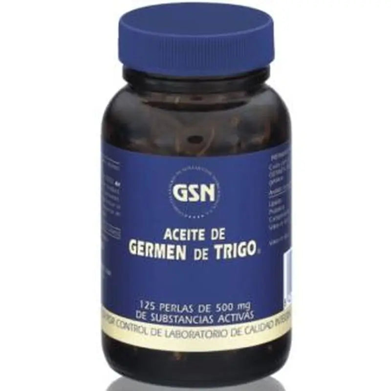 Gsn Wheat Germ 125Small Pearls 500 Mg.