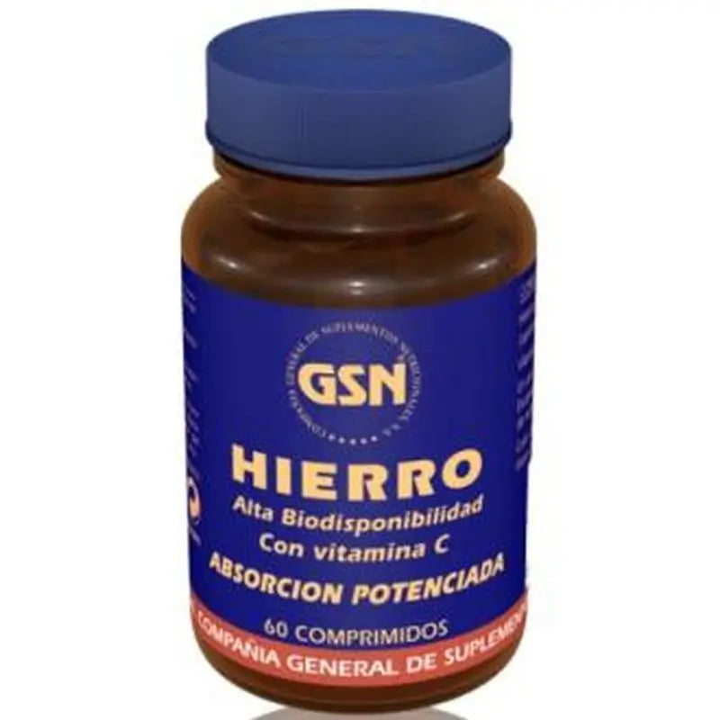 Gsn Iron 60 Tablets