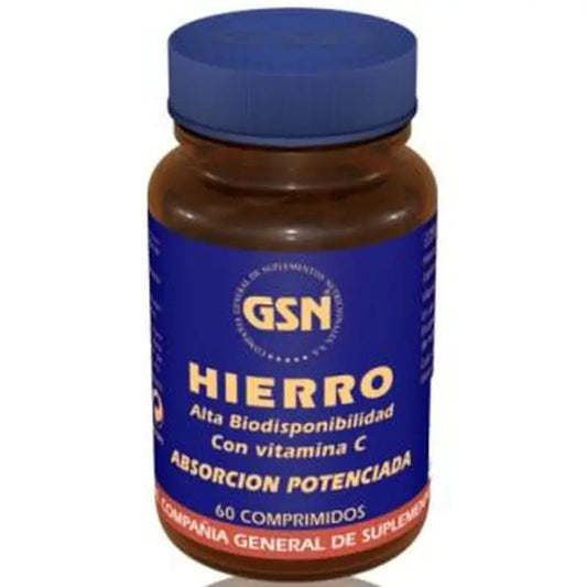 Gsn Iron 60 Tablets