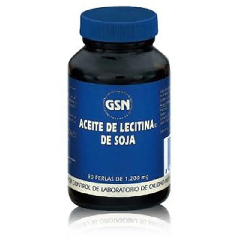 Gsn Soy Lecithin 1200Mg. 80Pearls