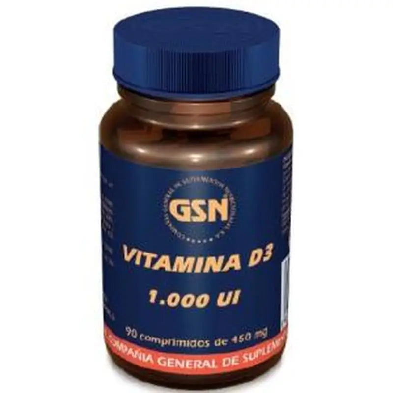 Gsn Vitamin D3 1000Ui 90 Tablets