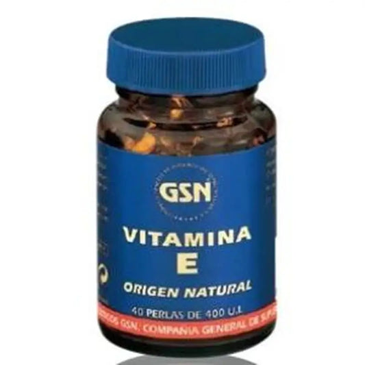 Gsn Natural Vitamin E 40Pearls