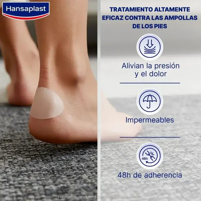 Hansaplast Hydrocolloid Blisters Large Size 5 unités