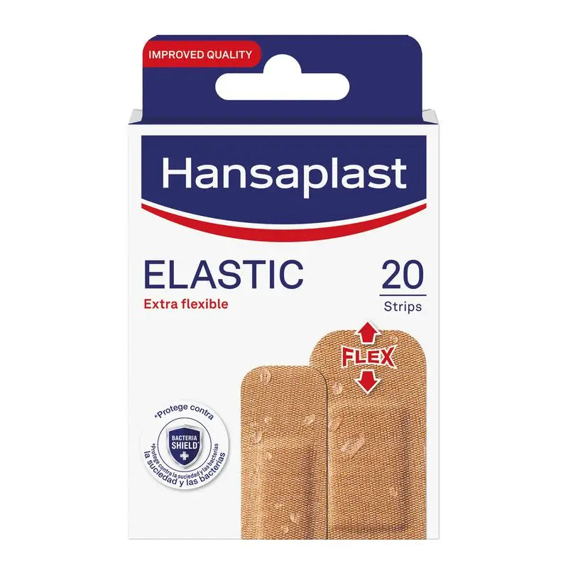 Hansaplast Elastic (2 sizes), 20 plasters