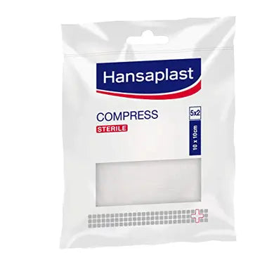 Hansaplast Sterile Gauze 10 x 10 cm 10 units