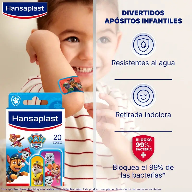 Hansaplast Paw Patrol Kids, 20 pansements