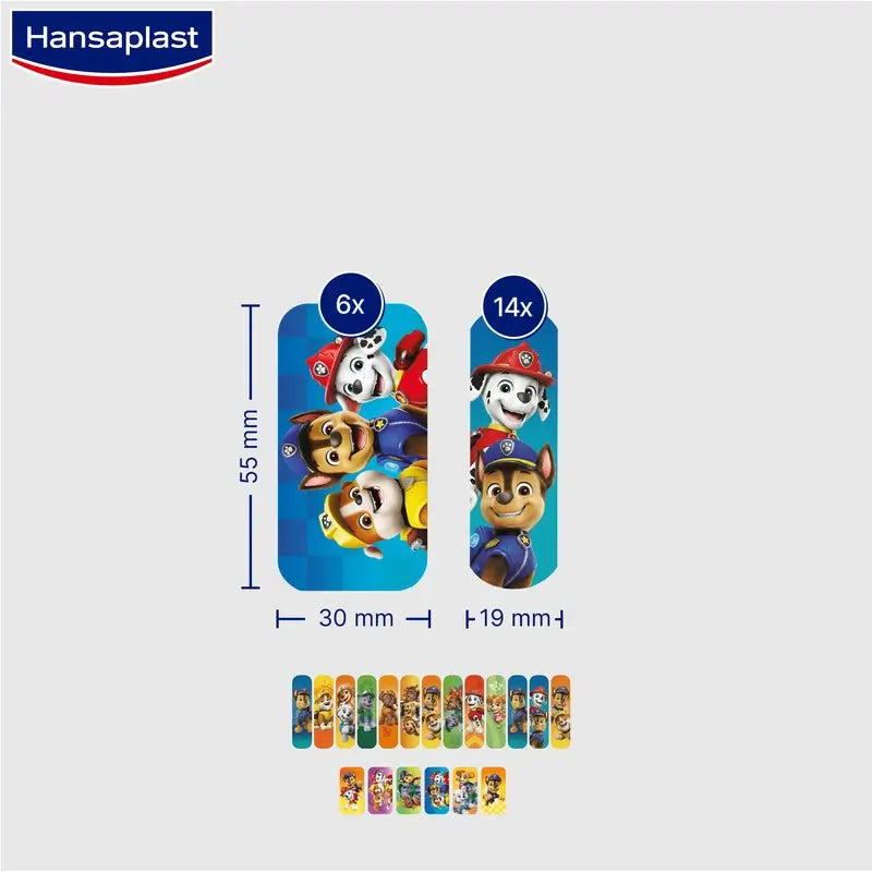 Hansaplast Paw Patrol Kids, 20 pansements