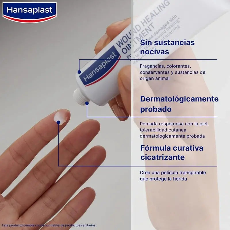 Hansaplast Pommade pour plaies 20 g
