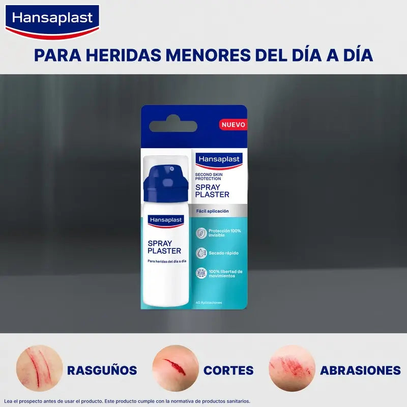 Hansaplast Second Skin Protection Spray Dressing, 40 applications