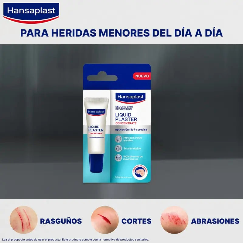 Hansaplast Second Skin Protection Pansement liquide concentré, 60 applications