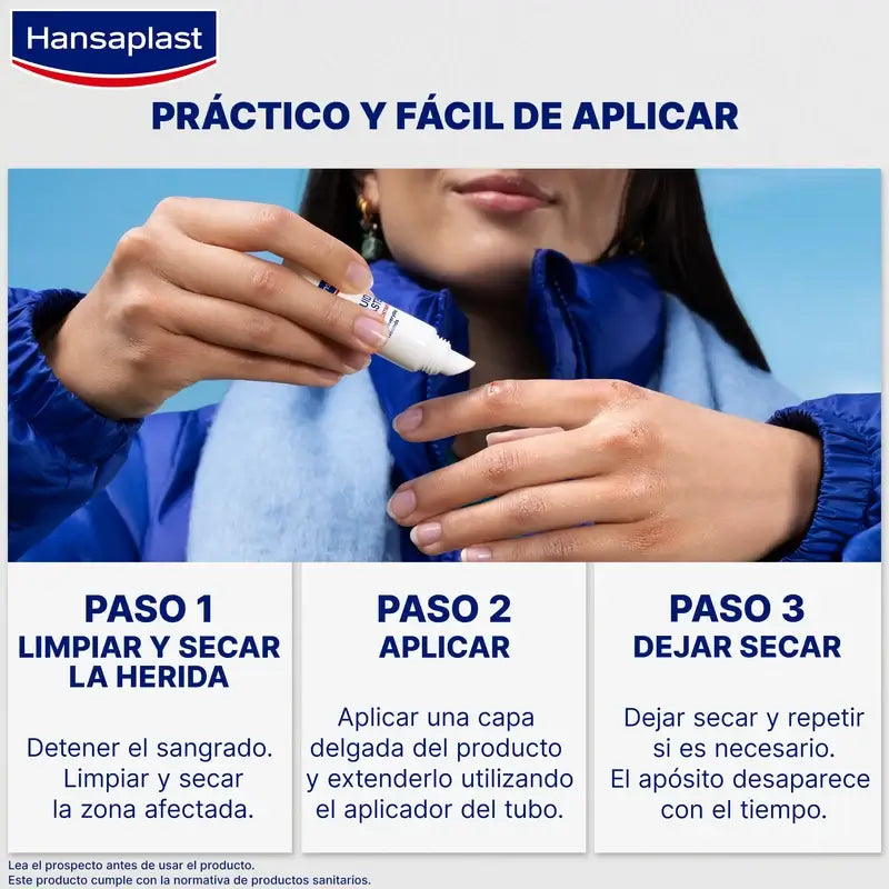 Hansaplast Second Skin Protection Pansement liquide concentré, 60 applications
