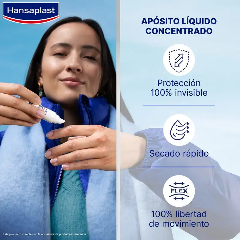 Hansaplast Second Skin Protection Pansement liquide concentré, 60 applications