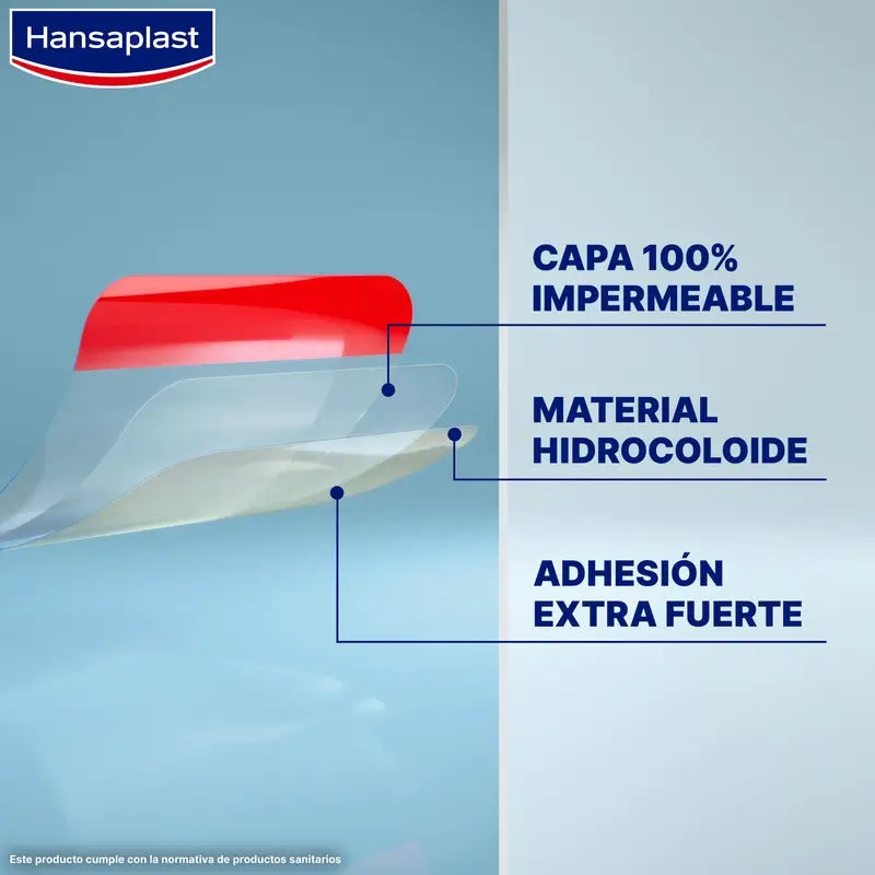 Hansaplast Second Skin Protection Xl, 3 unités