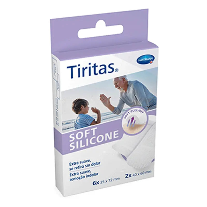 Soft Silicone Plasters Assortment 2 Sizes 8 units