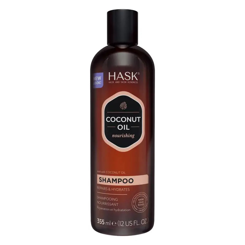 Hask Monoi Coconut Oil Nourishing Shampoo, 355 ml