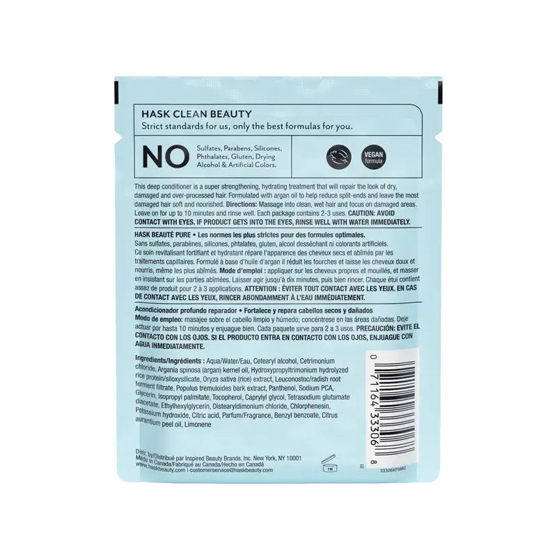 Hask Masque Réparateur Huile d'Argan , 50 gr