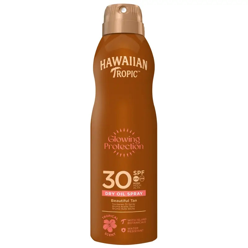 Hawaiian Tropic Ht Glowing Mist Oil Spf30, 180Ml
