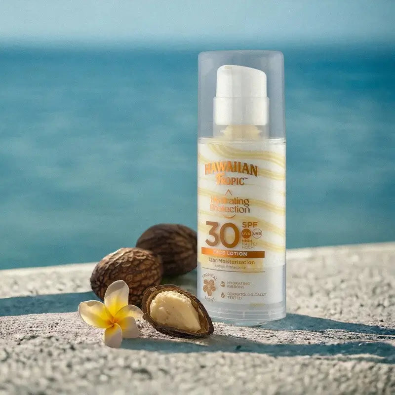 Hawaiian Tropic Ht Hydrating Protection Face Spf30, 50Ml Boîte 12