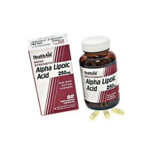 Health Aid Alphalipoic Acid 60Cap.