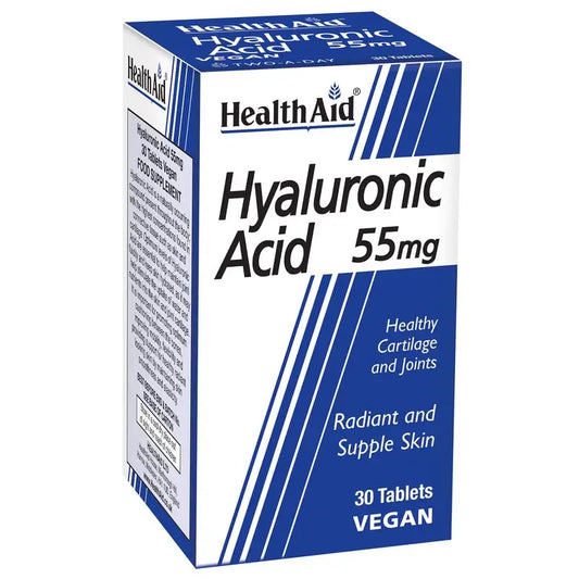 Health Aid Hyaluronic Acid 55Mg. 30Comp.